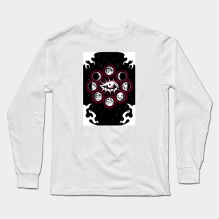 Moon art Long Sleeve T-Shirt